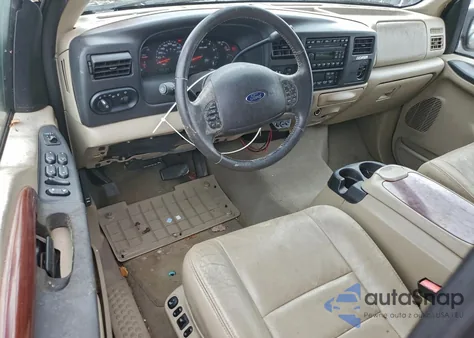 2005 Ford Excursion Limited z USA, uszkodzony, nr VIN 1FMNU43S55ED43214